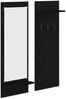vidaXL Wandmontierter nachttisch Schwarz Eichen-Optik 70 x 10 x 90 cm 874524 Bild 2