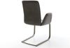 Freischwinger Vinja-Flex Mikrofaser Anthrazit Vintage Freischwinger flach Effektfinish Titan Bild 5