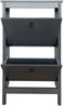 HTI-Living Schuhschrank Schuhschrank Hayet Grau (Stück, 1-St, 1 Schuhschrank) Schuhkipper 2 Fächer Bild 3