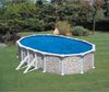 SUMMER FUN Ovalpool Stahlwandpool oval Classic Größe wählbar, 120cm ti (Einzelbecken, 1-tlg), verzinkte Stahlwand Bild 2
