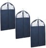 WENKO Kleidersack Modell Business (Set, 3 St, 100 x 60 cm) Kleiderhülle mit Sichtfenster & Reißverschluss, abwaschbar, 100x60 cm Bild 4