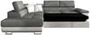 Ecksofa Cotere Cord (Farbe: Poso 110, Seite: Rechts) Bild 3