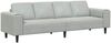 vidaXL Wohnzimmer Couch Hellgrau 250 x 77 x 76 cm 3335091 Bild 2