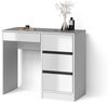 Livinity® Schminktisch Imola, Weiß/Weiß, 90 cm ohne Spiegel (1-St) Bild 5