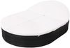 vidaXL Outdoor-Loungebett mit Kissen Poly Rattan Schwarz 42940 Bild 3