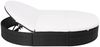 vidaXL Outdoor-Loungebett mit Kissen Poly Rattan Schwarz 42940 Bild 4
