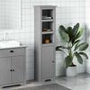 vidaXL Badschrank BODO Grau 44x30x160 cm 4016862 Bild 3