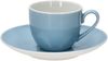 Nordic Blau Doppio Espressotasse + Untertasse Set für 4 Personen 80ml Ristretto Bild 3