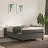 vidaXL Boxspringbett mit Matratze Dunkelgrau 120x190 cm Samt 3269704 Bild 3