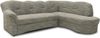 DOMO Collection Papenburg, Ecksofa mit Schlaffunktion, Webstoff weißgrau, 243 x 180 cm Bild 2