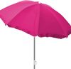 2x Campingstuhl Klappstuhl Schwarz + Sonnenschirm Ø180cm Pink Bild 3