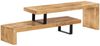 vidaXL TV-Lowboard Massivholz Mango 247321 Bild 2