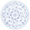 KAHLA Tradition Platte/Tortenplatte 31 cm Blau Saks Bild 1