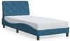 vidaXL Bettgestell ohne Matratze Blau 80x200 cm Samt 3207891 Bild 2