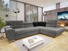 Ecksofa Cotere, Seite: Rechts, Farbe: Magic Velvet 2217 + Magic Velvet 2217 + Magic Velvet 2219 Bild 2