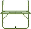 vidaXL Balkontisch Grün 60x40 cm Stahl 340918 Bild 3