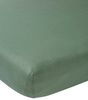 Meyco Home Spannbettlaken Uni Forest Green, Jersey, Gummizug: Rundum, (1 Stück), 120x200 cm Bild 3