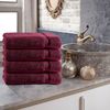 TRENDBUY24 Handtuch Set Handtücher Duschtücher Gästetücher Baumwolle Frottee Premium 4er Set, 100% Baumwolle (4-St), Duschtuch Bild 2