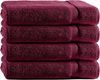 TRENDBUY24 Handtuch Set Handtücher Duschtücher Gästetücher Baumwolle Frottee Premium 4er Set, 100% Baumwolle (4-St), Duschtuch Bild 4
