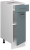 Küchenunterschrank R-Line Blau-Grau 30 cm ohne Arbeitsplatte Vicco Bild 3