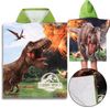 Sarcia. eu Kapuzenhandtuch Jurassic World Kinderbadetuch, Kapuzenponcho für Jungen 50x115 cm Bild 4