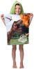 Sarcia. eu Kapuzenhandtuch Jurassic World Kinderbadetuch, Kapuzenponcho für Jungen 50x115 cm Bild 3