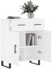 vidaXL Sideboard Weiß 69,5x34x90 cm Holzwerkstoff 828004 Bild 4