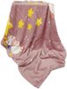 Baby Kuscheldecke 75x100 cm - vers. Motive - Flauschdecke Fleecedecke - weiche Wohn-Decke zum kuscheln Einhorn Bild 3