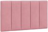 vidaXL Bett mit Matratze "Hanko" Rosa 90x200 cm Samt 3208579 Bild 5