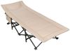 COSTWAY Feldbett Campingbett mit Seitentasche & Kopfstütze Bild 4