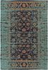 Teppich Charme 225 Multi / Blau 80cm x 150cm | Vintage-Stil | Flachflor Bild 5