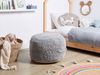 Pouf KANDHKOT Grau Baumwolle 50 cm 50 cm Bild 3