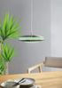 Eglo 98043 LED Pendelleuchte MONEVA-C nickel-matt weiß Ø40,5cm H:150cm dimmbar mit Connect Funktion Bild 4