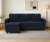 GUNJI Sofa L/U-Sofa mit Schlaffunktion Schlafsofa, Transformationssofa mit Stauraum und Becherhalter - flexibel umkehrbares Layout Bild 1