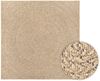 vidaXL Teppich ZIZUR 120x120 cm Jute-Optik Indoor und Outdoor 4006162 Bild 2