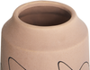 Blumenvase SUNFISH Steinzeug 33 cm Sandbeige Bild 5