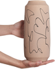 Blumenvase SUNFISH Steinzeug 33 cm Sandbeige Bild 4