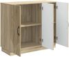 vidaXL Sideboard Sonoma-Eiche 89 x 34,5 x 77 cm Holzwerkstoff 895337 Bild 5