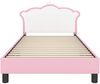 vidaXL Kinderbettgestell mit Kopfteil Rosa 80 x 200 cm PU 42011081 Bild 5