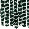 vidaXL Insektenschutz-Vorhang Grün und Weiß 56x185 cm Chenille 325445 Bild 5