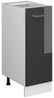 Apothekerschrank R-Line Anthrazit Hochglanz 30 cm ohne Arbeitsplatte Vicco Bild 5
