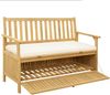 vidaXL Sitzbank mit Stauraum mit Kissen mit Speicher 120 x 63 x 84 cm 42026791 Bild 2