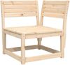 vidaXL Garten-Ecksofa mit Kissen 73x73x78 cm Massivholz Kiefer 844684 Bild 4