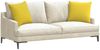 vidaXL Sofakissen 2 pcs Helles Gelb 50 x 50 cm Stoff 42013963 Bild 3