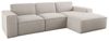 Kaiser Möbel Ecksofa Eckcouch SIENA L-Form, Stoff Poso/Salvador/Maloy/Artico/Velo, Einzelsofa, Bequem, originelles Design, praktisch, viele Farben Bild 4