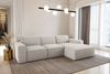 Kaiser Möbel Ecksofa Eckcouch SIENA L-Form, Stoff Poso/Salvador/Maloy/Artico/Velo, Einzelsofa, Bequem, originelles Design, praktisch, viele Farben Bild 5