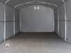 TOOLPORT Standsicheres Lagerzelt 5x8 m Weidezelt PVC Plane 850 N grau 100% Wasserdicht Bild 3