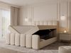 Compleo Boxbett Wolkenbett, Bequem H3 CAOBA, Doppelbett gepolstertes Kopfteil mit Bettkasten Bild 3