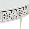 vidaXL Beistelltisch Französischer Stil Metall 82x39x76 cm Weiß 245935 Bild 5