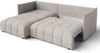 AX LIVING Gaziante beige Eckschlafcouch mit Bettkasten 248 cm Bild 5